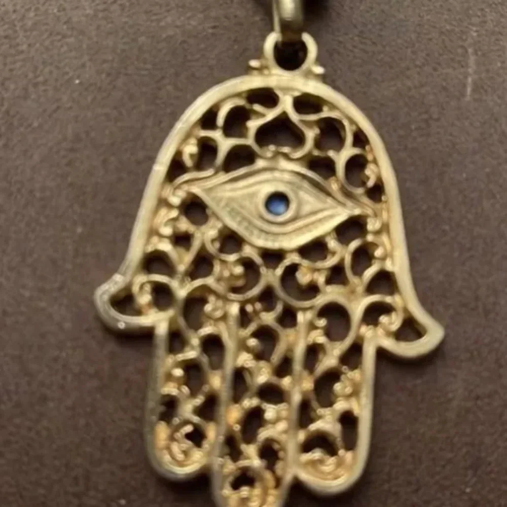 Evil Eye Hamsa Keychain 🧿